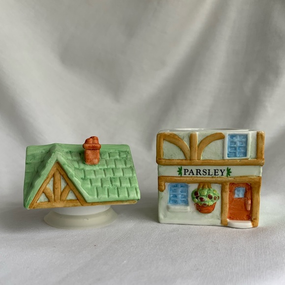 ✨SOLD✨ Spice Jar House Parsley Cottage Container 1994 - Picture 5 of 8